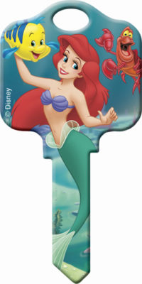 Ariel on key