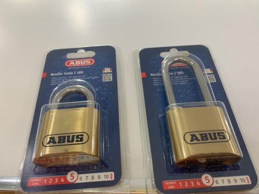 2 Abus lock set