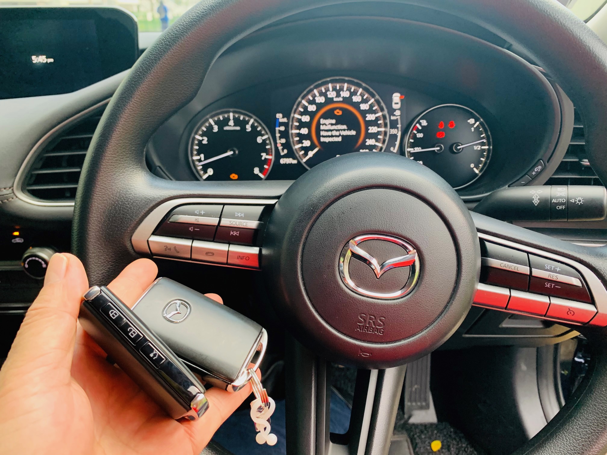 Latest Mazda 3 Original Rmote Key Supplied & Programmed