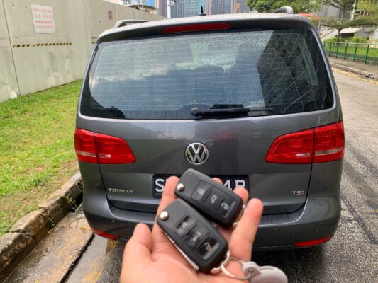 Volkswagen Touran key